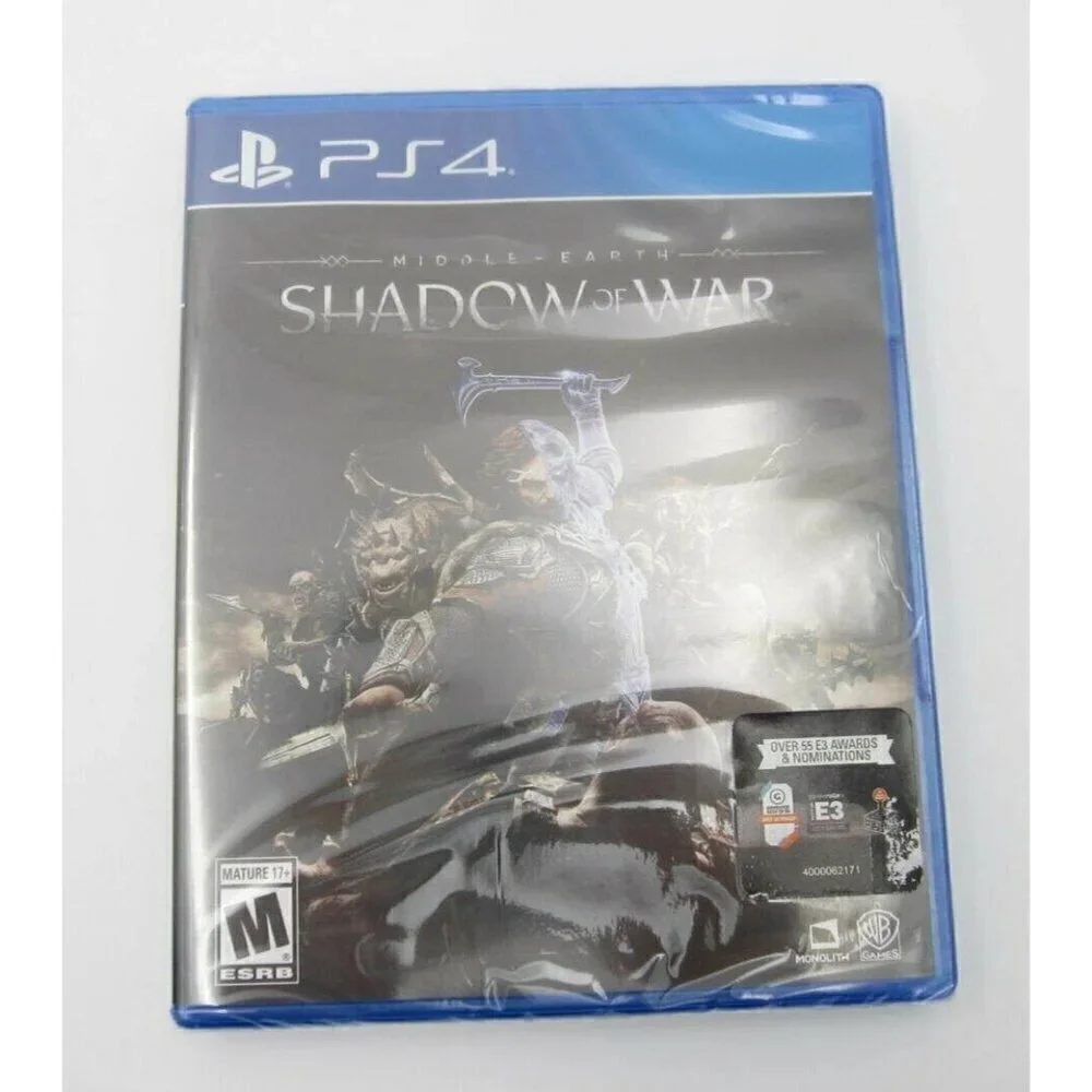 New Sealed Middle Earth Shadow PS4